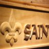 New Orleans Saints Wood Sign