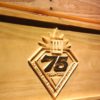 New York Giants 75th Anniversary Logo Wood Sign - Legacy Edition