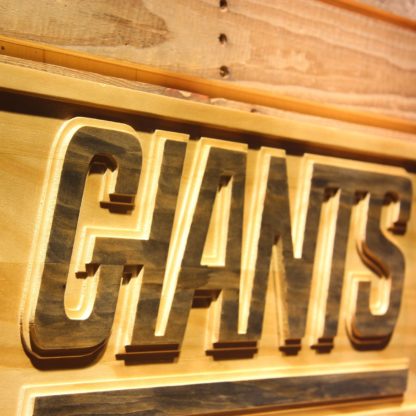 New York Giants 1976-1999 Wood Sign - Legacy Edition neon sign LED