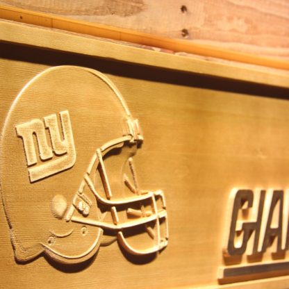 New York Giants Helmet Wood Sign neon sign LED