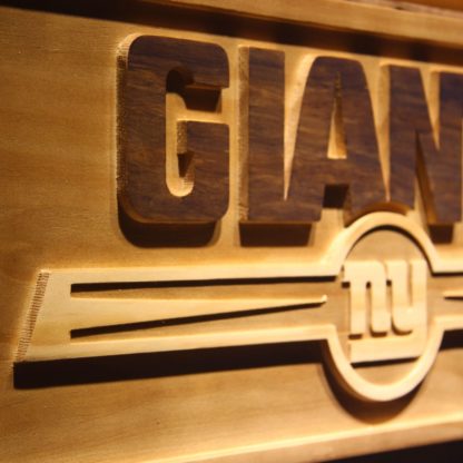 New York Giants Wood Sign neon sign LED