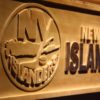 New York Islanders Wood Sign