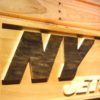 New York Jets NY Wood Sign