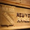 New York Rangers Wood Sign