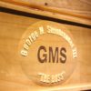 New York Yankees George Steinbrenner Memorial Patch Wood Sign - Legacy Edition