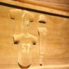 New York Yankees Jersey Wood Sign