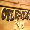 Operation Ivy Wood Sign