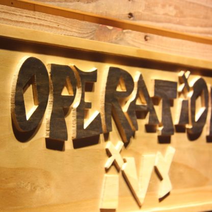 Operation Ivy Wood Sign neon sign LED