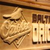 Baltimore Orioles Wood Sign - Legacy Edition