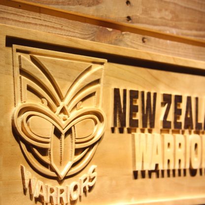 New Zealand Warriors Wood Sign neon sign LED