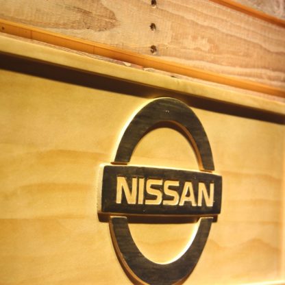 Nissan Wood Sign neon sign LED