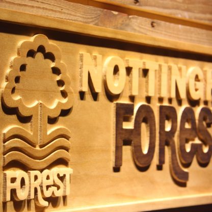 Nottingham Forest FC Wood Sign neon sign LED