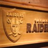 Oakland Raiders 2 Wood Sign