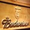 Oakland Raiders Budweiser Wood Sign