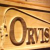 Orvis Wood Sign