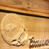 Baltimore Ravens Coors Light Helmet Wood Sign