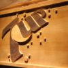 7Up Wood Sign