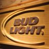 Bud Light Wood Sign