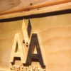 American Airlines Wood Sign