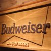 Budweiser King of Beers Wood Sign