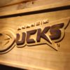 Anaheim Ducks Wood Sign