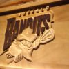 Buffalo Bandits Wood Sign
