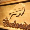 Buffalo Bills Budweiser Wood Sign