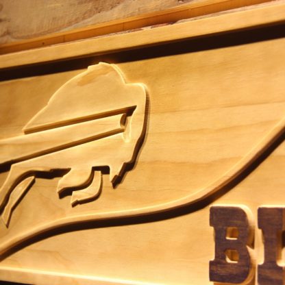 Buffalo Bills Split Wood Sign neon sign LED