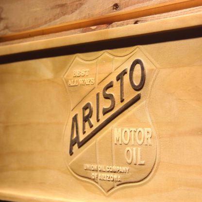 Aristo Motor Oil Wood Sign neon sign LED