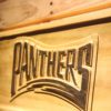 Carolina Panthers 1995 Text Wood Sign - Legacy Edition