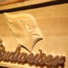 Arizona Cardinals Budweiser Wood Sign