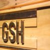 Chicago Bears George S. Halas Memorial Wood Sign