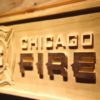 Chicago Fire Wood Sign