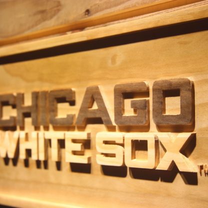 Chicago White Sox 3 Wood Sign neon sign LED