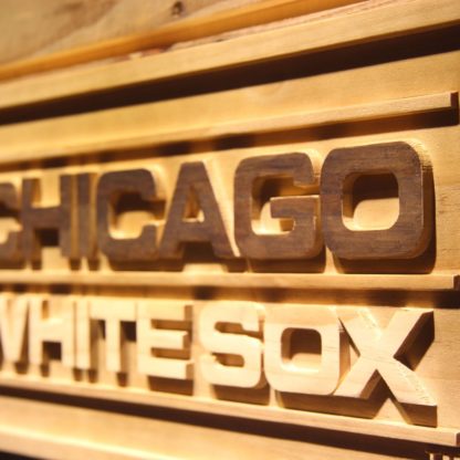 Chicago White Sox 1976-1990 Wood Sign - Legacy Edition neon sign LED