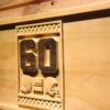 Cleveland Browns 60th Anniversary Logo Wood Sign - Legacy Edition
