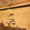 Cleveland Browns Budweiser Wood Sign
