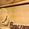 Cleveland Browns Coors Light Helmet Wood Sign