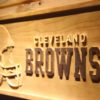 Cleveland Browns Wood Sign
