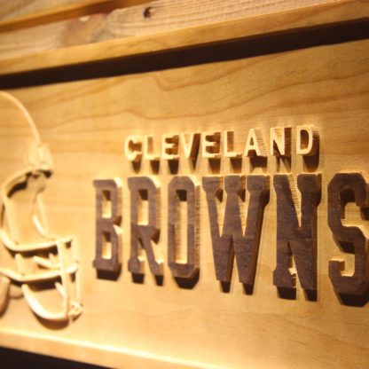Cleveland Browns Wood Sign neon sign LED