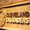 Cleveland Crusaders Wood Sign - Legacy Edition