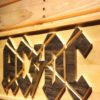 AC/DC Wood Sign
