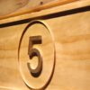 Cleveland Indians Boudreau Memorial Logo Wood Sign - Legacy Edition