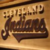 Cleveland Indians Wood Sign