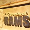 Cleveland Rams 1941-1942 Wood Sign - Legacy Edition