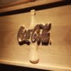 Coca-Cola Bottle Wood Sign
