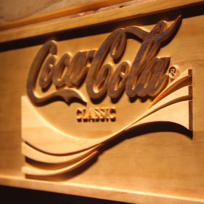 Coca-Cola Wood Sign neon sign LED