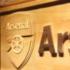 Arsenal FC Wood Sign