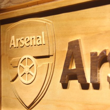 Arsenal FC Wood Sign neon sign LED