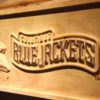 Columbus Blue Jackets Wood Sign - Legacy Edition